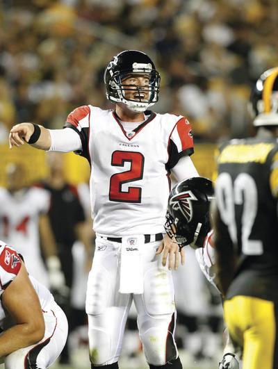 Keith Srakocic/AP
Matt Ryan led the Falcons to a 13-3 mark a year ago, which should make Atlanta among the Super Bowl favorites--if it can get by New Orleans in the NFC South.