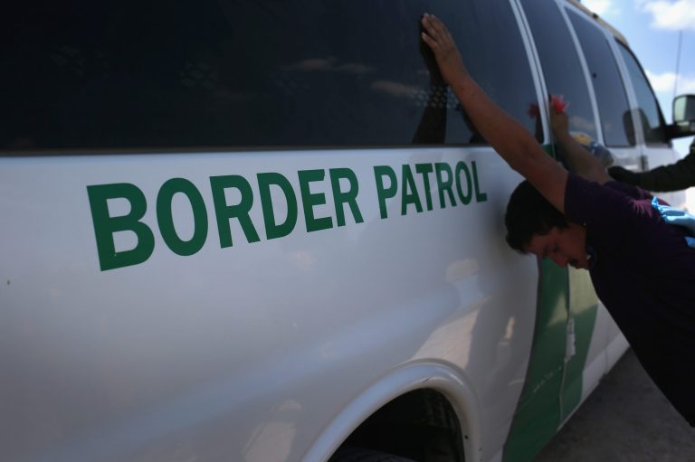 Any talk of securing the border with Mexico has been absent from Hillary Clinton's campaign speeches. (Getty Images file)