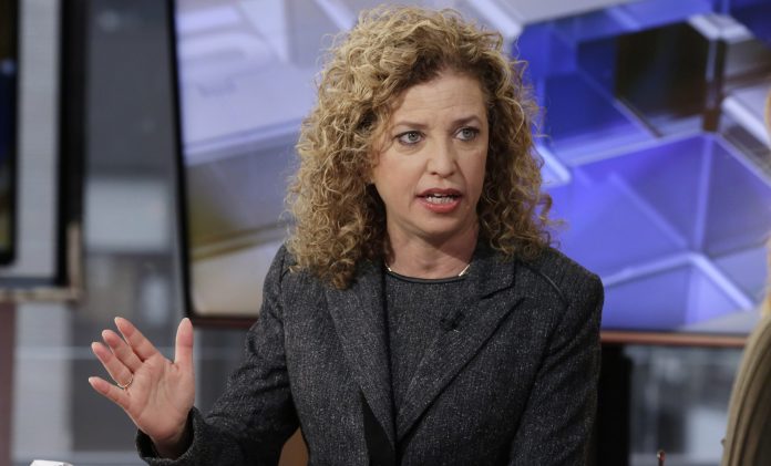 "He is an ASS," Schultz wrote about Jeff Weaver an email to a DNC Press Secretary Mark Paustenbach. (APAP Photo/Richard Drew, File)