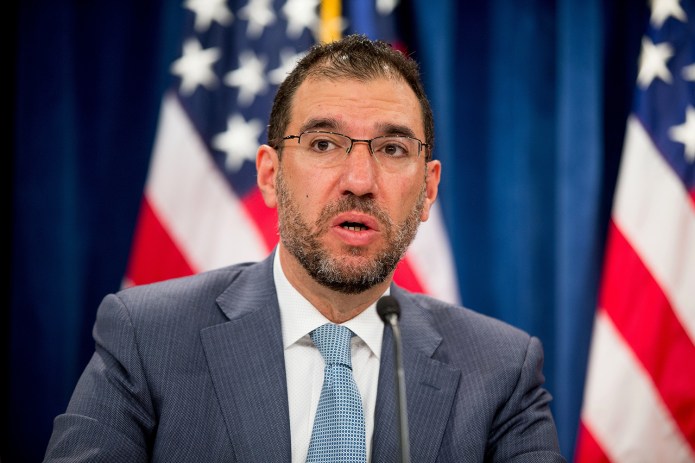 While CMS has made progress on fighting "pay and chase," the agency relies "too heavily on investigating claims after the payments have been made rather than preventing them in the first place," the letter to acting CMS administrator Andy Slavitt reads. (AP Photo/Andrew Harnik)