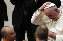 Pope: Thanks for prayers for my family’s grief