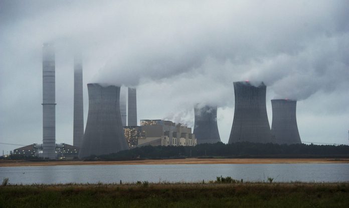 The U.S., the worldâs second-largest emitter, remains far away from reaching its Paris target, set by the Obama administration, of reducing emissions 26% to 28% below 2005 levels by 2025. (AP Photo/John Amis)