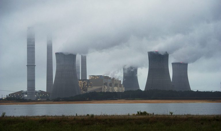 The U.S., the worldâs second-largest emitter, remains far away from reaching its Paris target, set by the Obama administration, of reducing emissions 26% to 28% below 2005 levels by 2025. (AP Photo/John Amis)