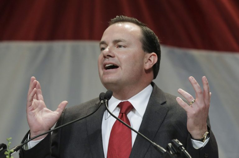 This week, a small group of Republican senators, led by Sen. Mike Lee of Utah, demanded that the full repeal of âObamacareâ be linked to a spending bill needed to keep the government open after the Sept. 30 end of the fiscal year. (AP/Rick Bowmer, File)