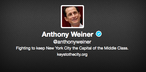 Anthony Weiner returns to Twitter