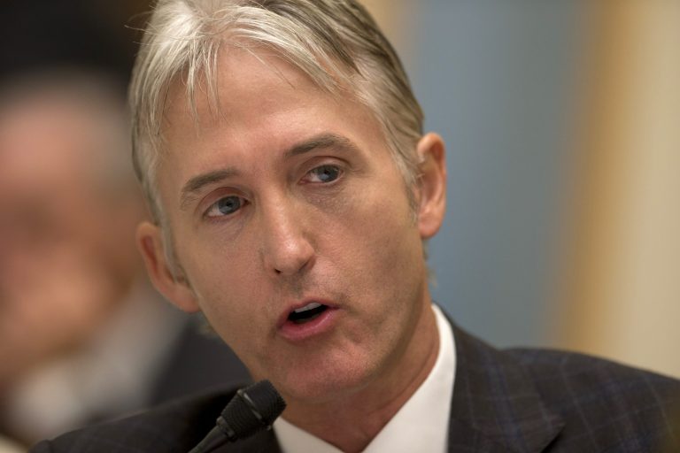 Rep. Trey Gowdy, R-S.C., had harsh words for his Senate colleagues as three of President Obama's biggest fundraisers glide their way into sensitive diplomatic posts as ambassadors. (AP Photo)