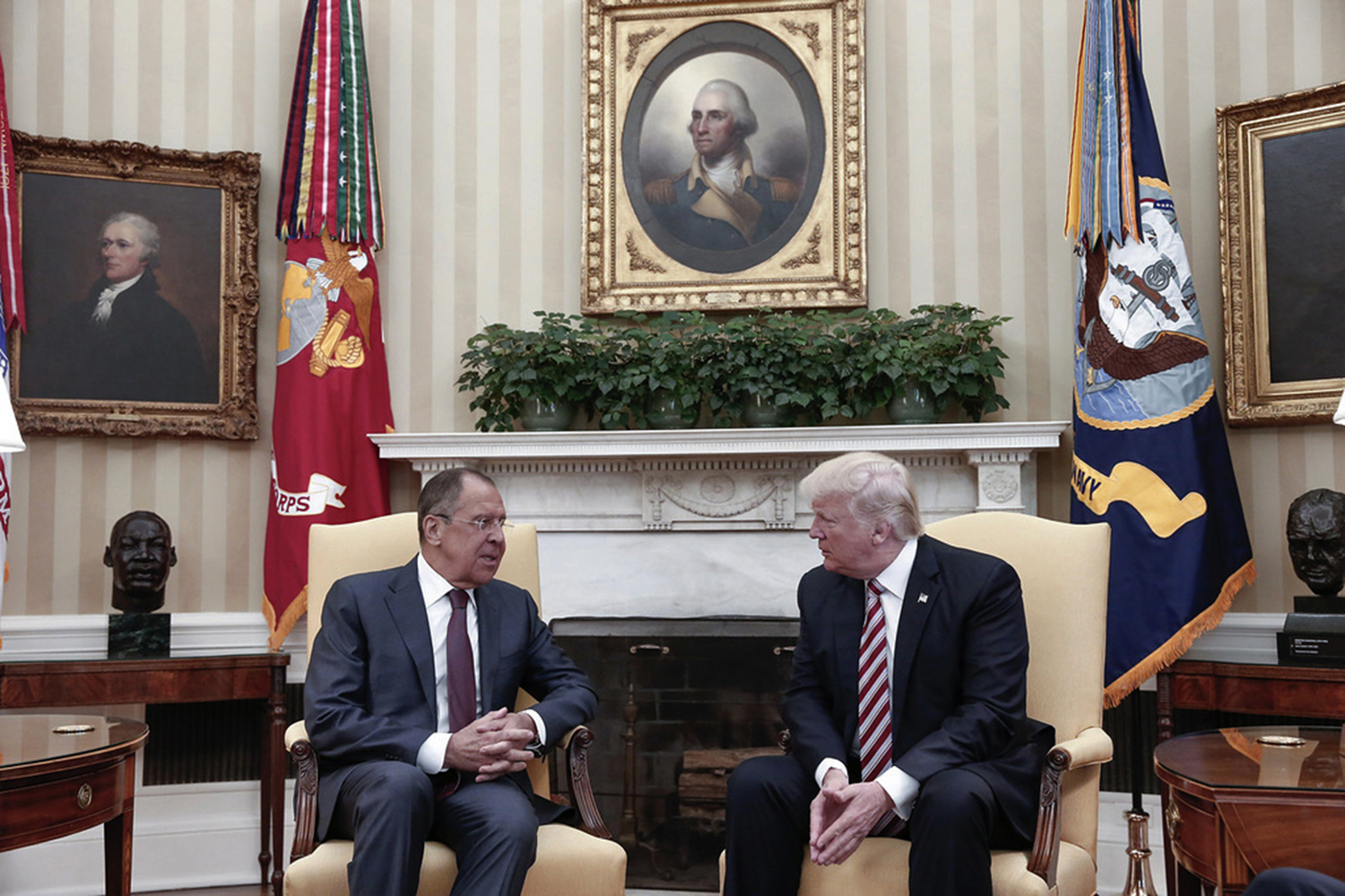 Trump shared secret intel with Russian officials: report