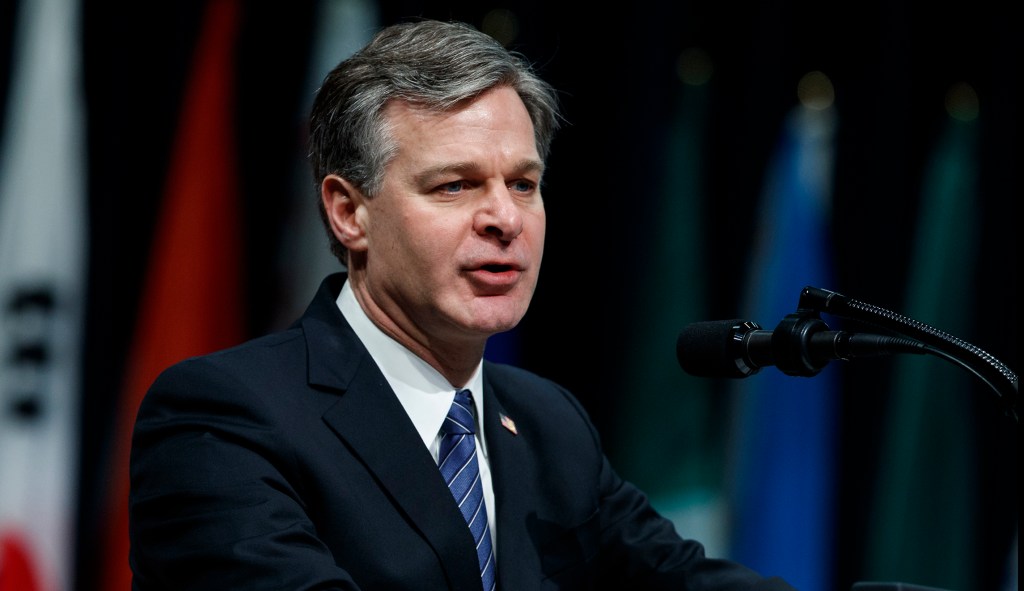 Christopher Wray, top intelligence officials to testify on Capitol Hill next week
