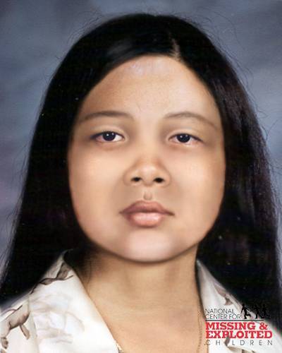 An age-progressed photo of what Yuan Wang would look like at age 19. She has been missing since 1998. (Courtesy of the National Center for Missing and Exploited Children)