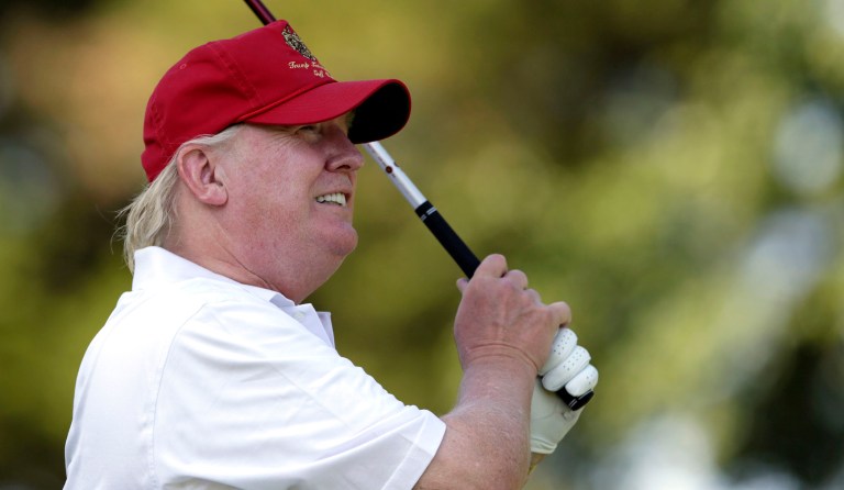 The social media post immediately drew criticism for condoning, even encouraging, violence against Clinton and other women. (AP Photo/Patrick Semansky)