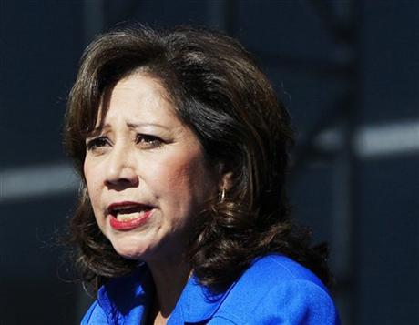Officials at the Department of Labor's Employment Training Administration handed out nearly $230 million in grants without metrics for determining whether the funds achieved their intended purposes, according to a DOL Inspector General report. The grants were made during the just-concluded tenure of department Labor Secretary Hilda Solis. (AP Photo)