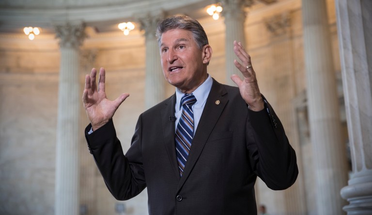 A spokesman for Manchin declined to confirm whether the senator would take the Energy Department post. (AP Photo/J. Scott Applewhite)