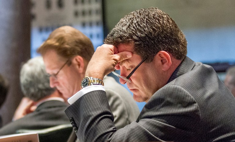 A group of 31 lawmakers is asking the Senate Armed Services Committee to reject the nomination of Tennessee state Sen. Mark Green. (AP Photo/Erik Schelzig, File)