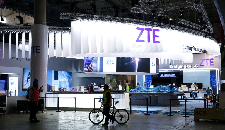 Trump outlines broad contours of a deal to lift ZTE sales ban