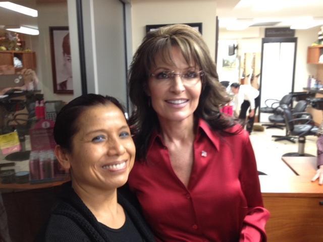 Sightings: Palin stops by salon, Clinton dines at Ardeo+Bardeo