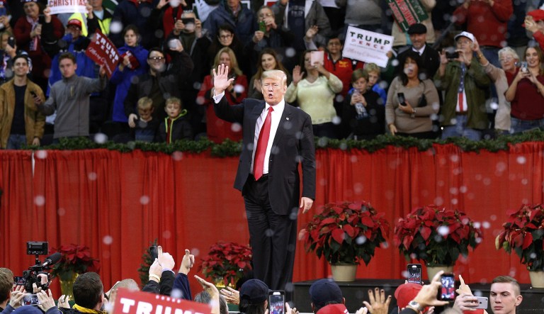 I think millions of Americans just want the political noise to stop. We want the ideologues to stop insulting everyone else, and we want the resident of the Oval Office to curtail his tweets and end his weekly barrage of falsehoods. (AP Photo/Jonathan Bachman)
