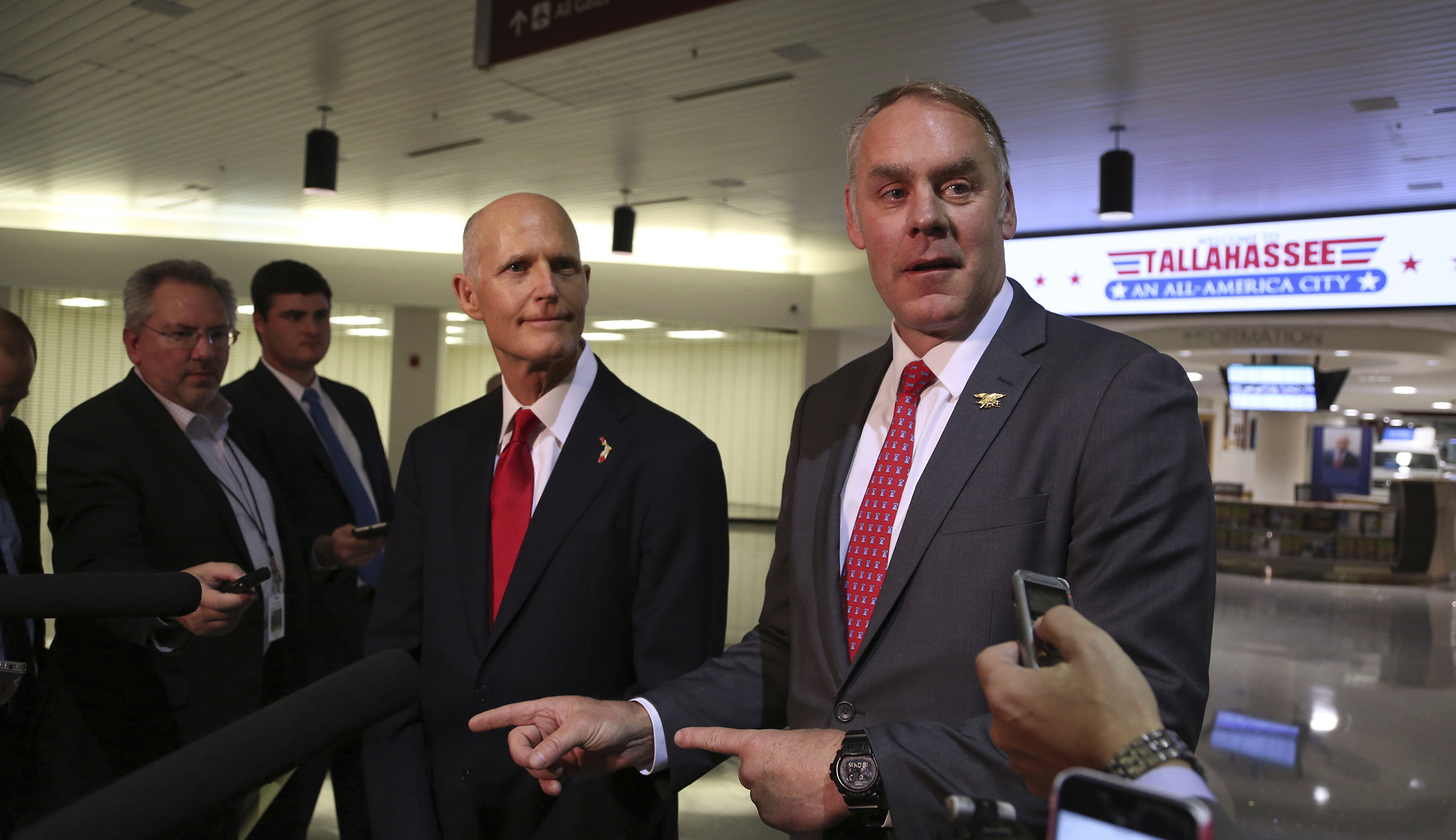 Coastal governors want Ryan Zinke to block drilling in their states, too