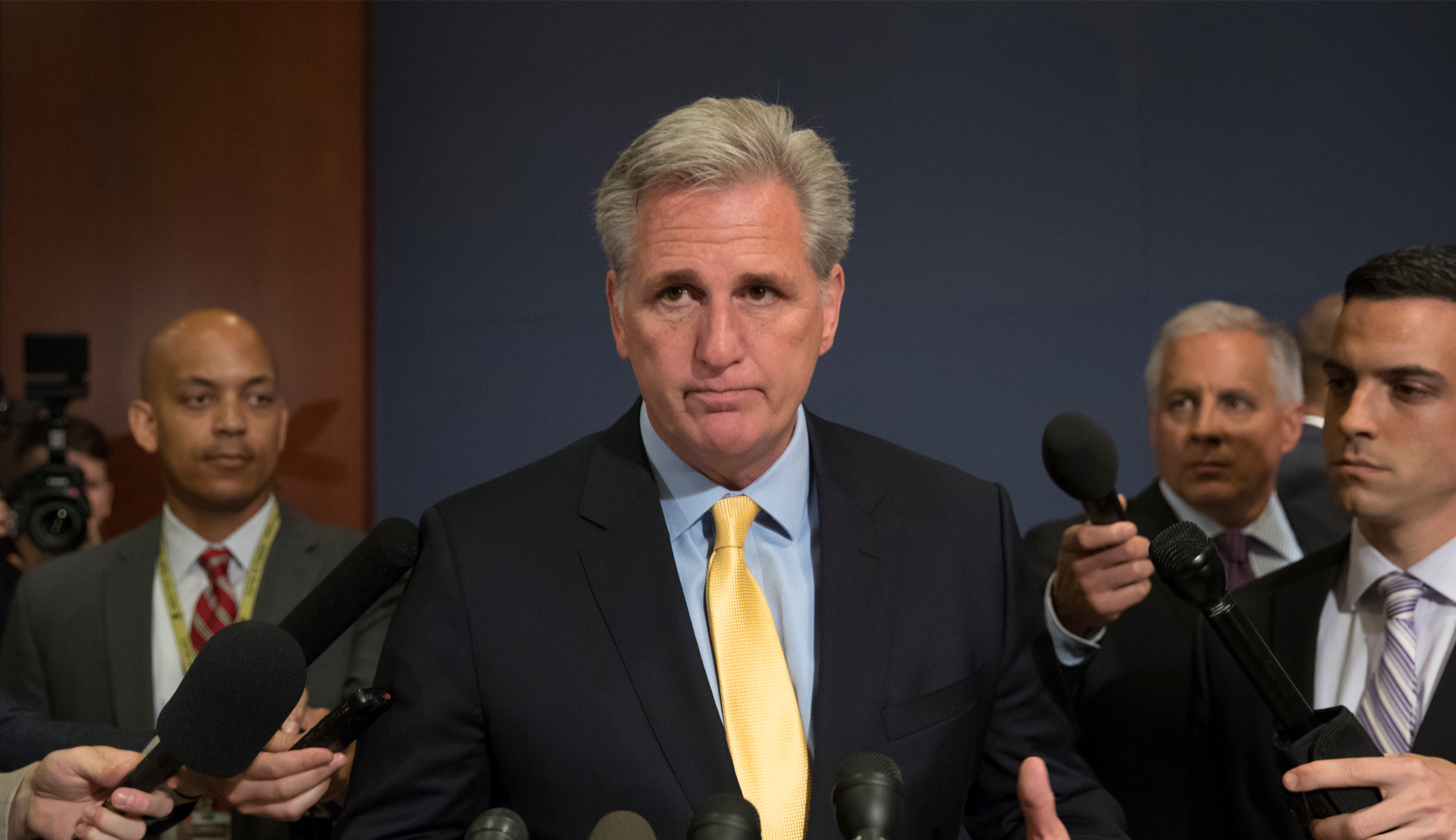 Republican budget at risk in the House