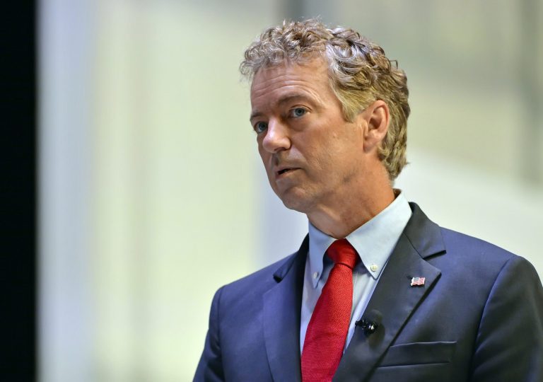Rand Paul's campaign has floundered in a crowded conservative field, with the libertarian-leaning lawmaker failing to win the groundswell of support from young and free-market Republicans he hoped to attract. (AP Photo/Richard Shiro)