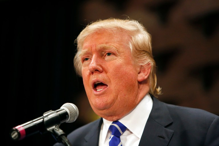 An evangelical leader, who has said he would not support Donald Trump in the past, is hitting the Republican nominee for his vulgar comments about women that resurfaced this weekend. (AP Photo/Mic Smith)