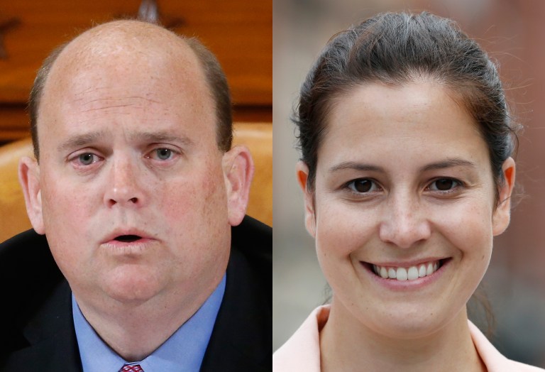 The ClearPath Action Fund announced Thursday it is endorsing two conservative clean energy champions, Reps. Tom Reed and Elise Stefanik, in their respective races to keep their seats. (AP Photos)