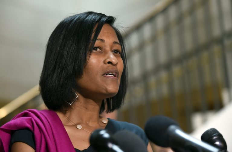 Former Hillary Rodham Clinton aide Cheryl Mills. (AP Photo/Susan Walsh)
