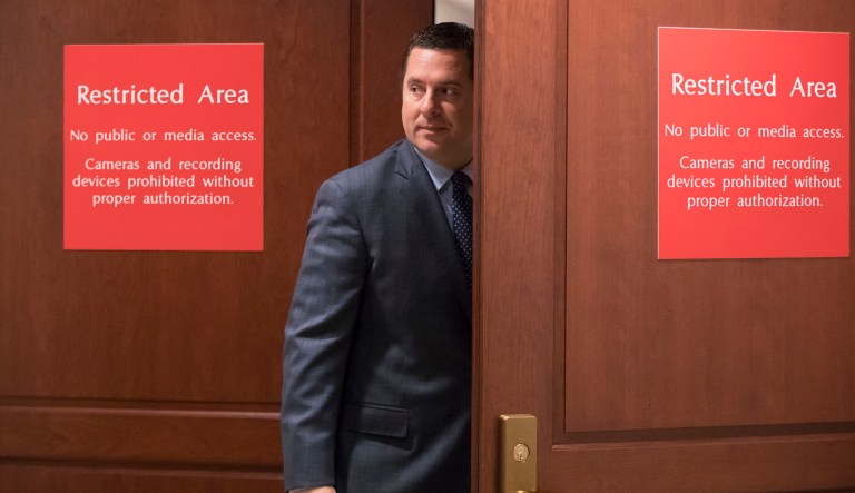 Judge Rosemary Collyer, who presides over the Foreign Intelligence Surveillance Court, explained in letterssent to House Intelligence Committee Chairman Devin Nunes (pictured above) and House Judiciary Chairman Bob Goodlatte that the requests the court have received this year are the first of their kind and thus a path forward has yet to be determined. (AP Photo/J. Scott Applewhite)
