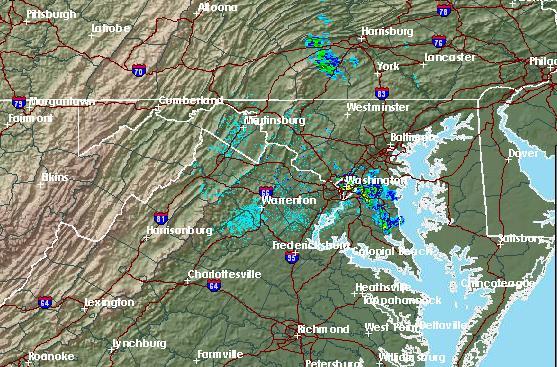 Spring starts with rain and fog in the D.C. area