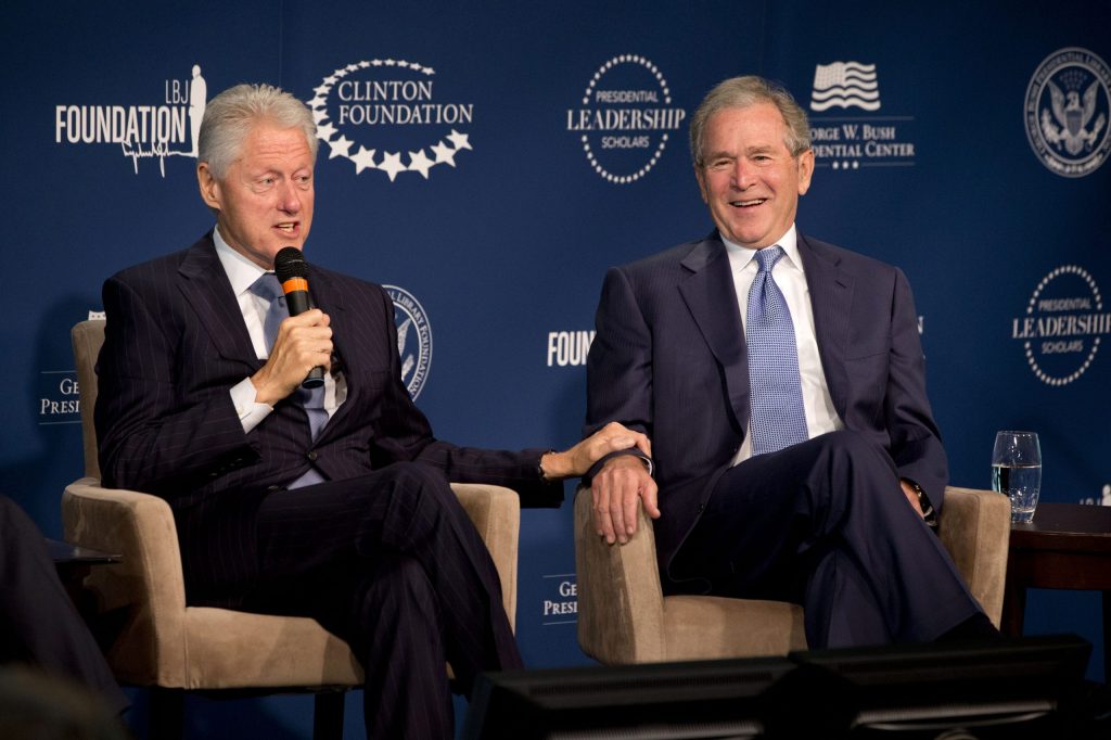 Bush, Clinton and the political class
