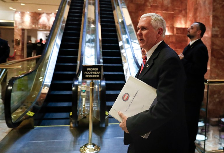 Every time a Planned Parenthood donation is made in Vice President-elect Pence's name, the Indiana governor receives a 