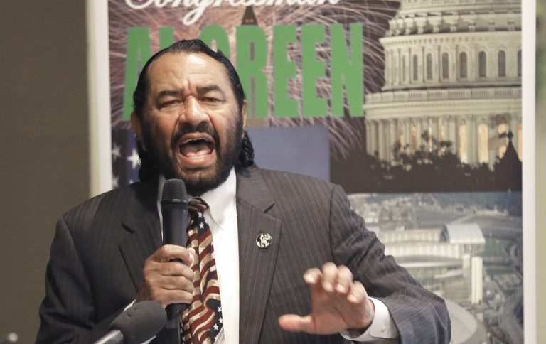 Green has been calling for Trump's impeachment since mid-May, and has said he's received multiple death threats since then. (AP Photo/Pat Sullivan)