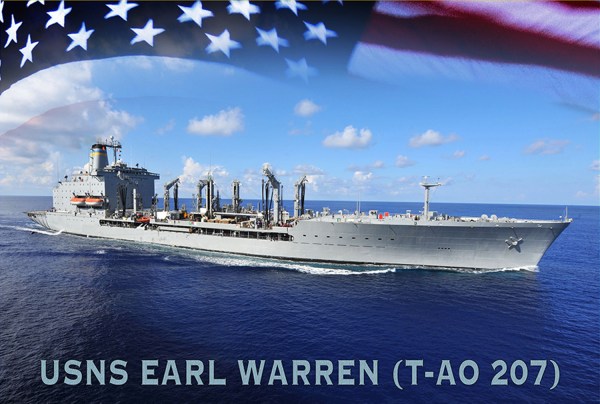 New Navy ship named after former Supreme Court Chief Justice Earl Warren