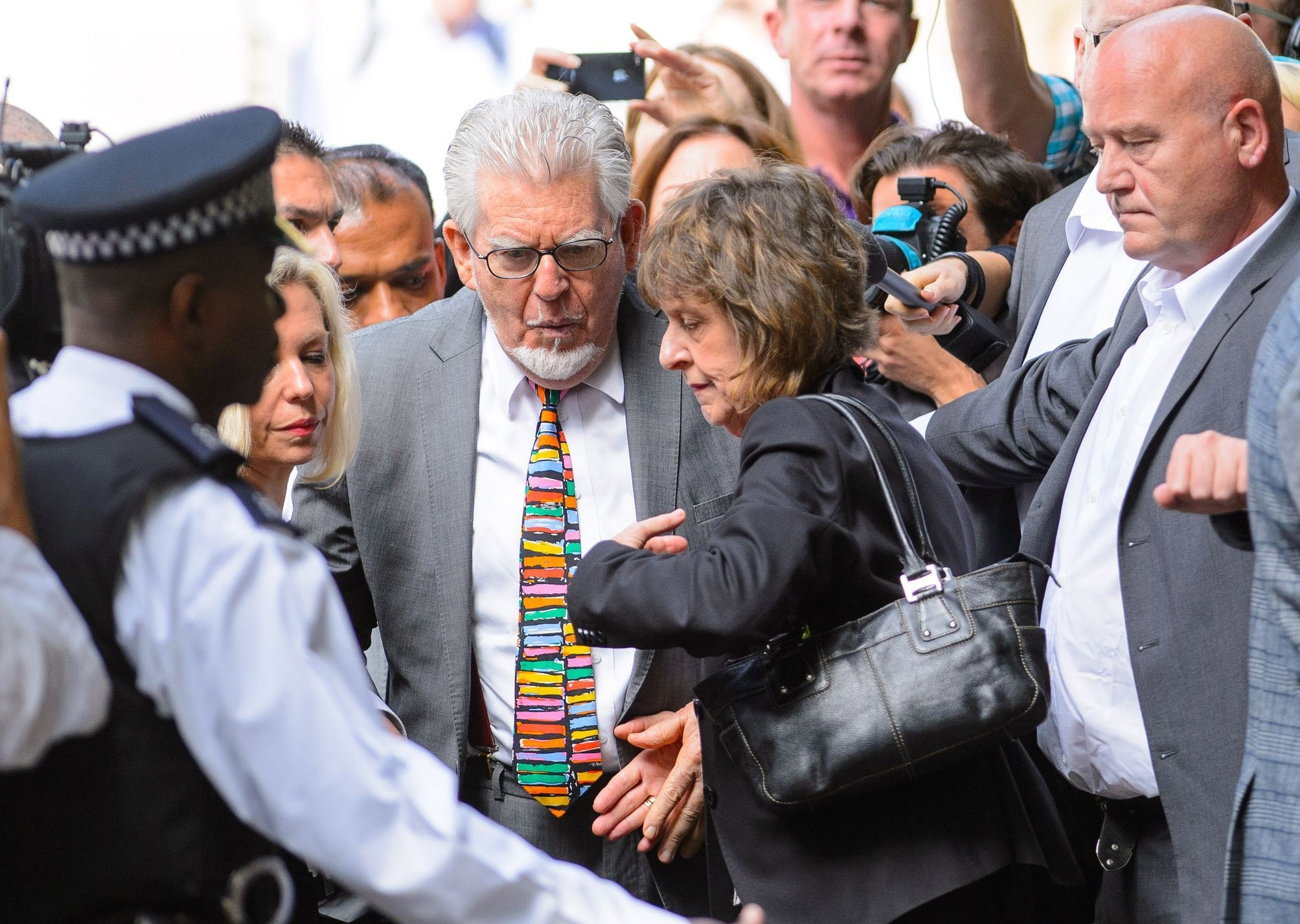 Rolf Harris sentenced to prison for abuse cases