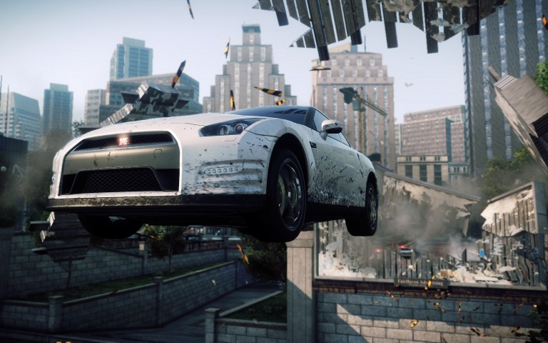   This video game image released by Electronic Arts shows a scene from 