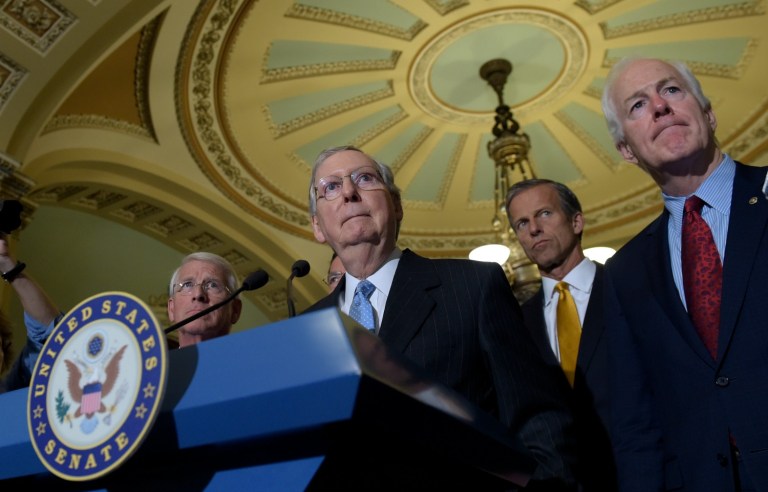 Republicans are increasingly optimistic that they will retain their Senate majority. (AP Photo/Susan Walsh)