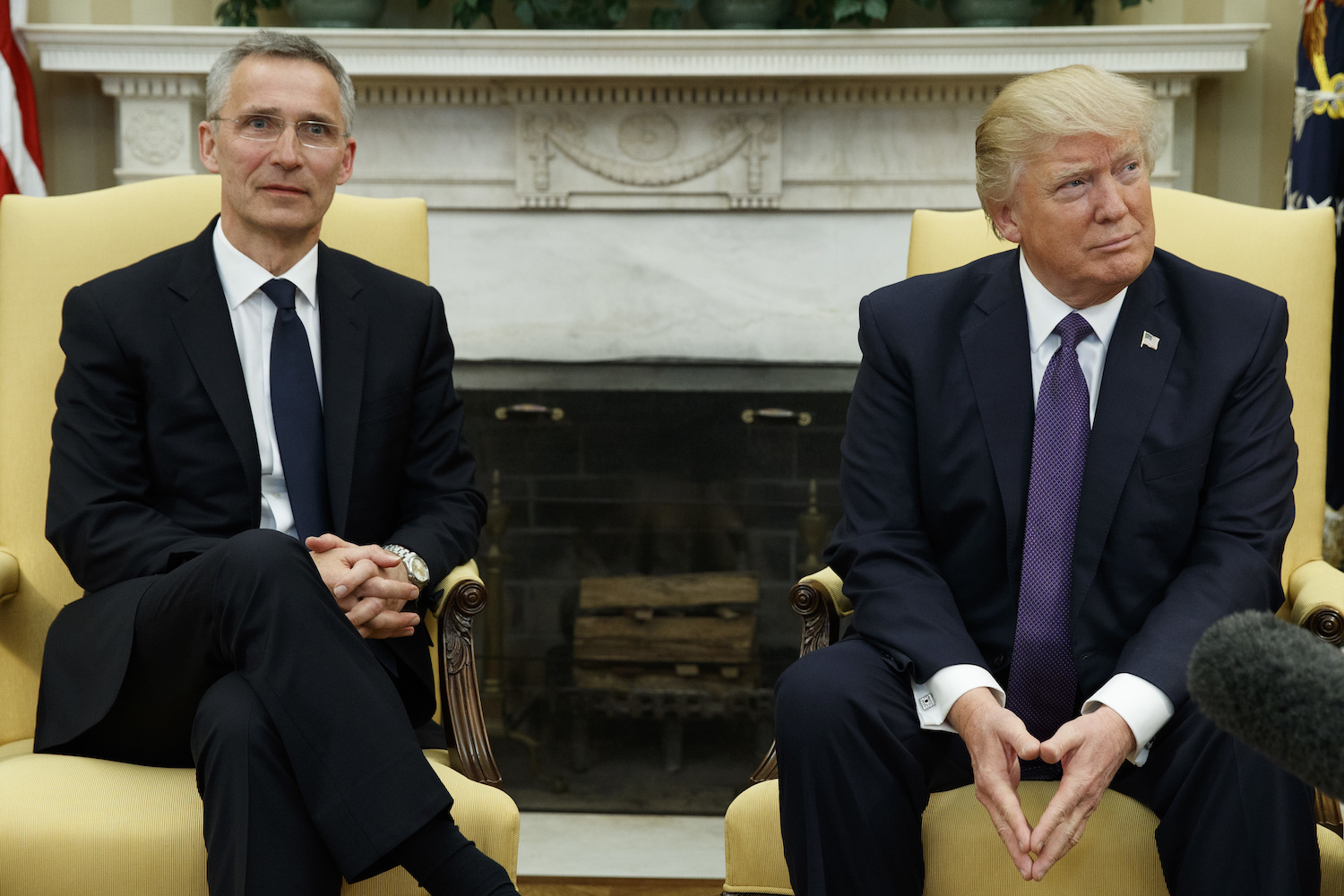 NATO chief: Allied spending up $10 billion because of Trump