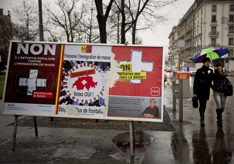 With vote to curb immigration, Swiss roil Europe