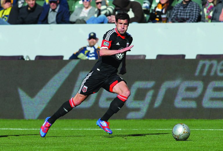 Victor Decolongon/Getty Images
D.C. United midfielder Chris Pontius has scored a team-high nine goals so far this season.