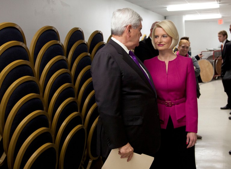 With his serious talk, Gingrich elevated GOP race