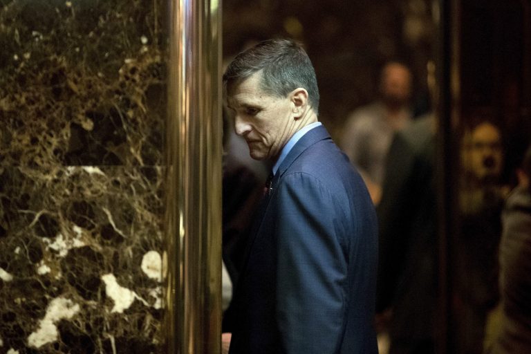Michael Flynn, a national security adviser to President Trump, has reportedly resigned. (AP Photo/Andrew Harnik)