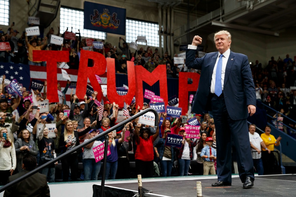 Trump talks about switching sides: ‘I love this side because we’ve created a movement’
