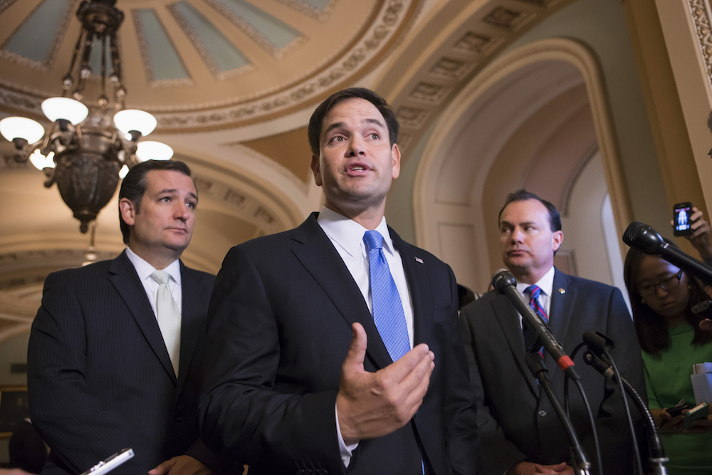 Mike Lee isn’t picking sides between friends Ted Cruz and Marco Rubio