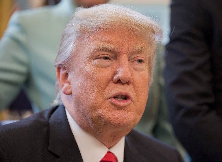President Trump on Monday launched a political nonprofit organization to gin up grassroots support for his agenda and to pressure wavering lawmakers in Congress. (AP Photo/Pablo Martinez Monsivais)