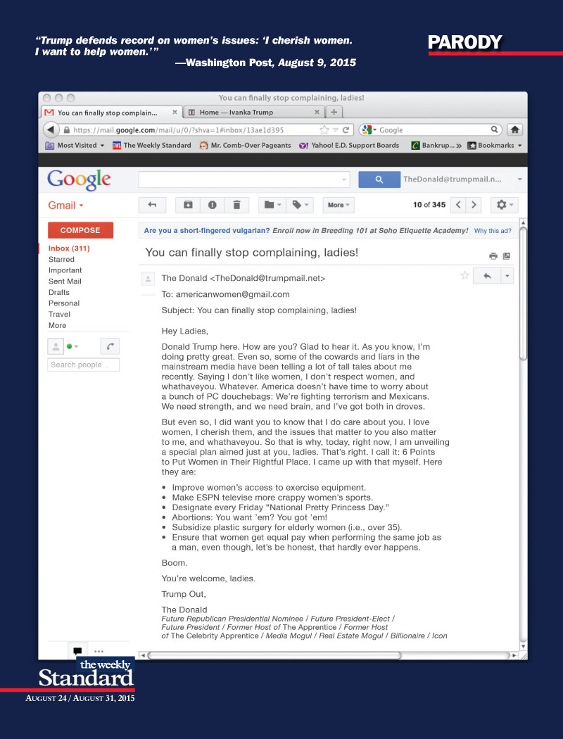 Donald Trump Loves the Ladies