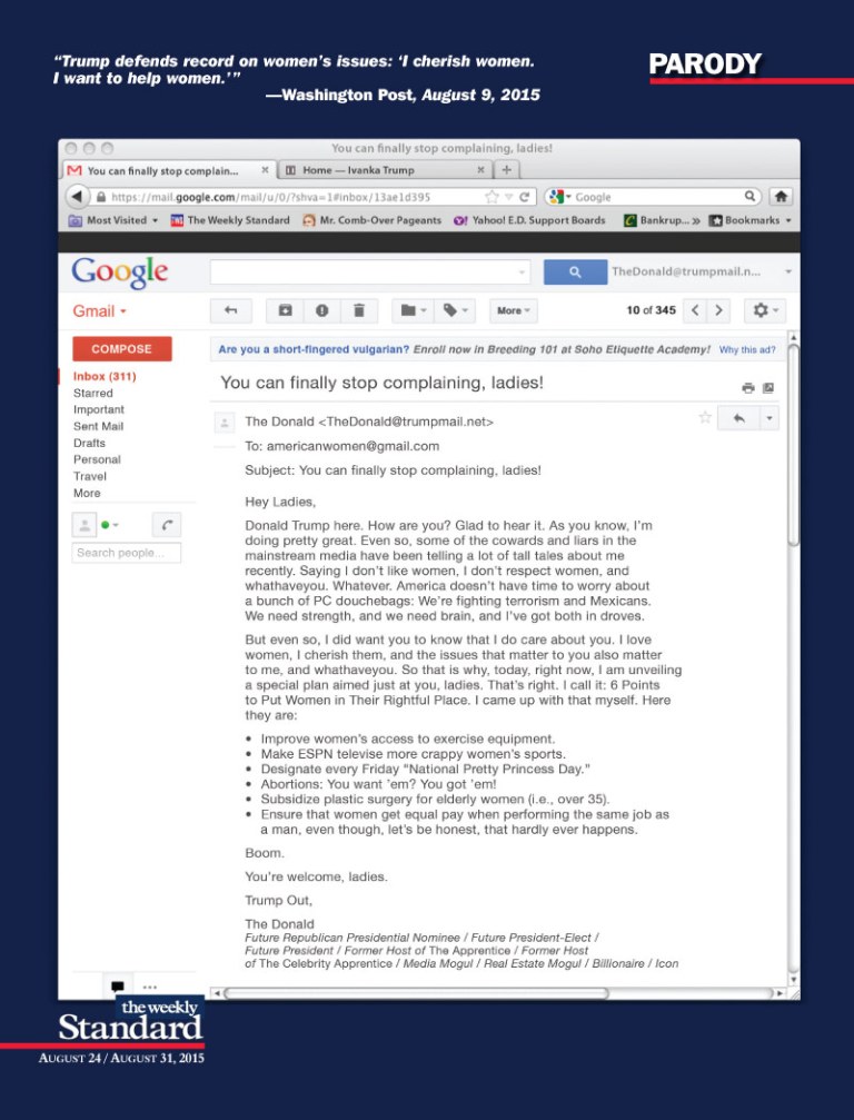 Donald Trump Loves the Ladies