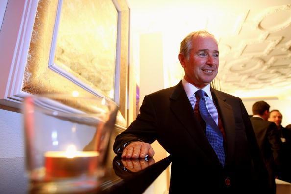 Stephen Schwarzman, Chairman and CEO of The Blackstone Group, pictured, who has hosted a fundraiser for Mitt Romney is suspected by some to be one of the candidate's undisclosed bundlers.  (Photo by Alexander Hassenstein/Getty Images for Hubert Burda Media) 