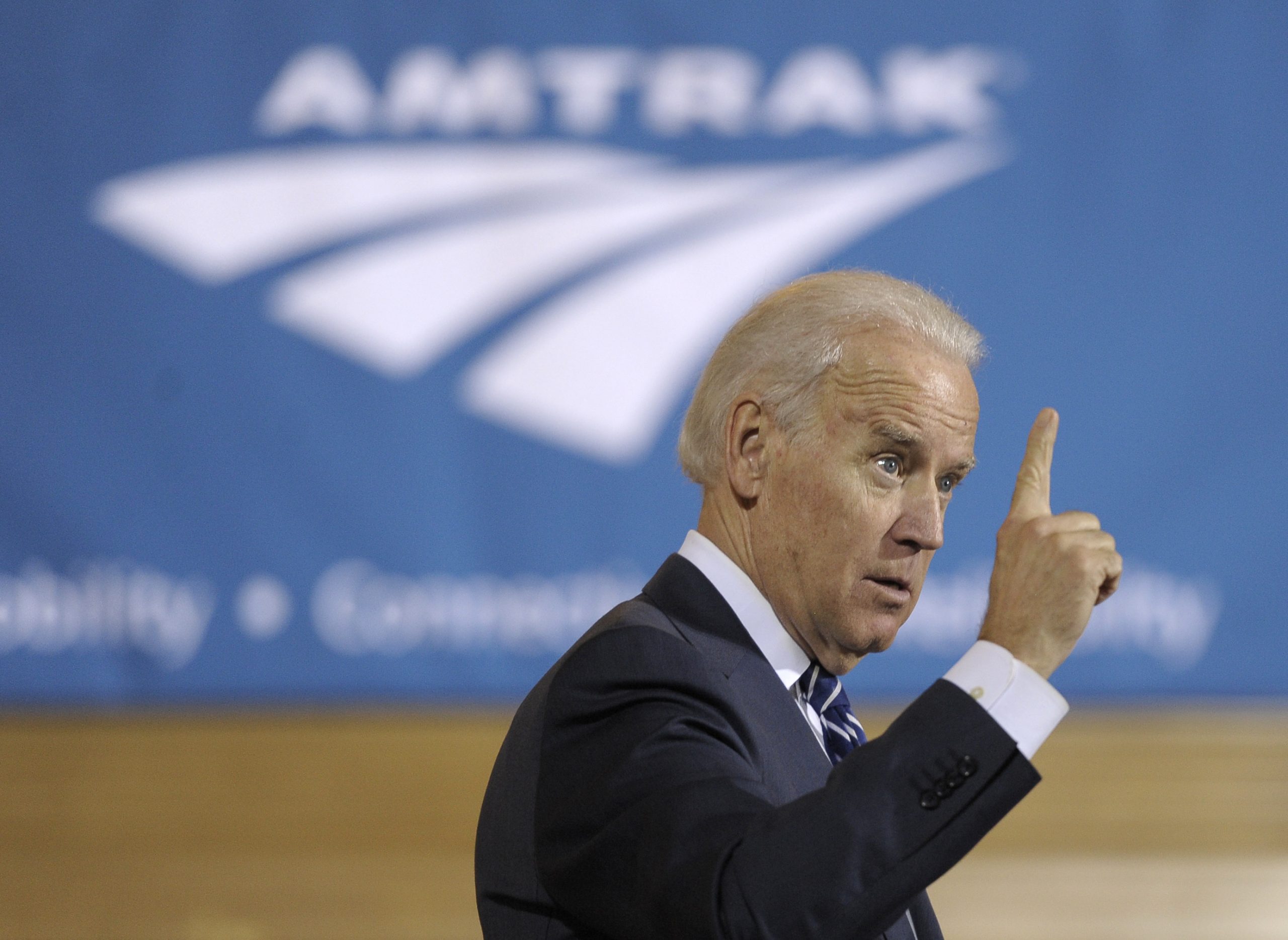 VIDEO: Joe Biden says infrastructure expansion should begin with rail