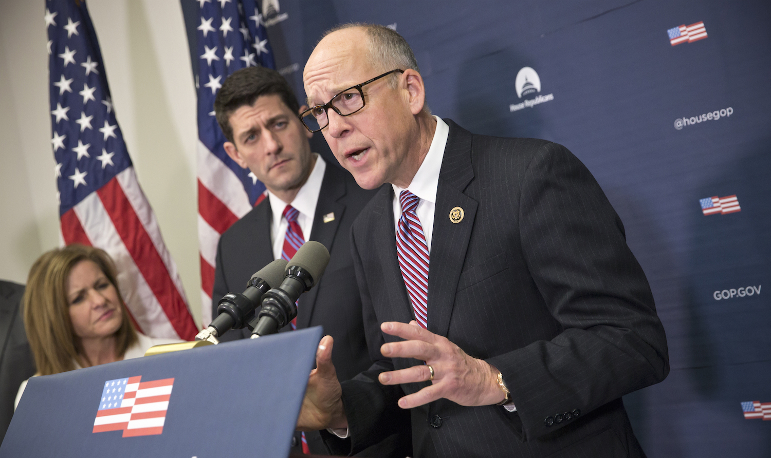 GOP panel touts uncompleted bill to help replace Obamacare