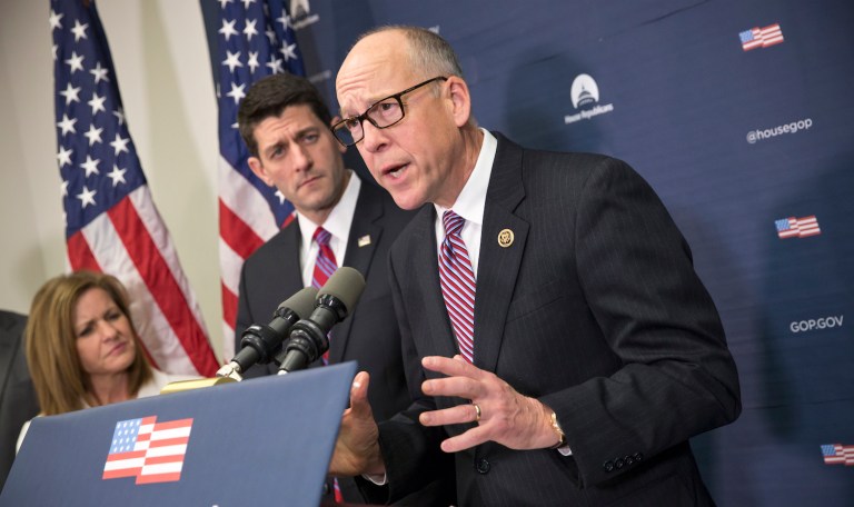 Measure from Rep. Greg Walden aims to maintain coverage safeguards for people with pre-existing conditions. (AP Photo/J. Scott Applewhite, File)