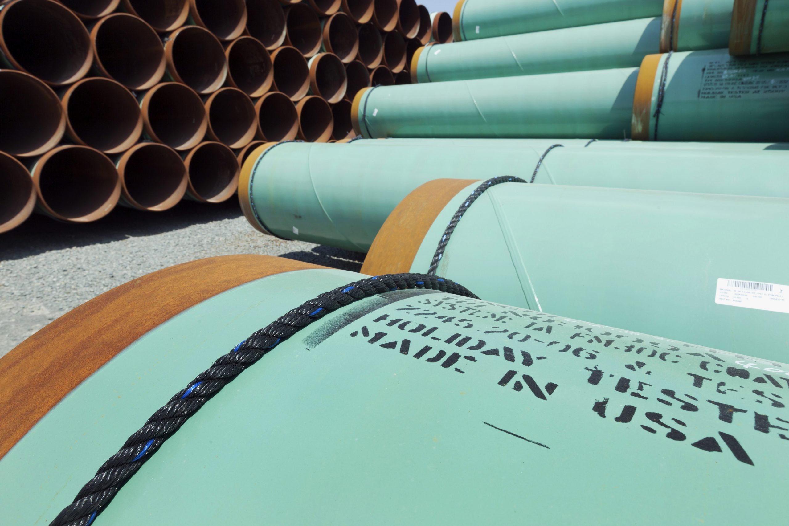 Natural gas pipeline continues construction through opposition